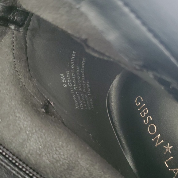 Gibson Latimer Black Sheep Leather Boots Size 9.5 - Picture 11 of 13